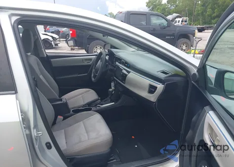 2015 Toyota Corolla Le from USA, damaged, VIN 2T1BURHE9FC308834